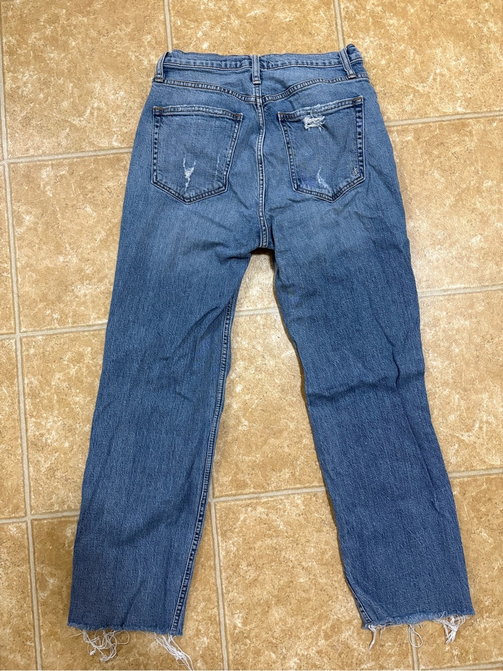 High Rise Straight Leg Jeans - Picture 5 of 6